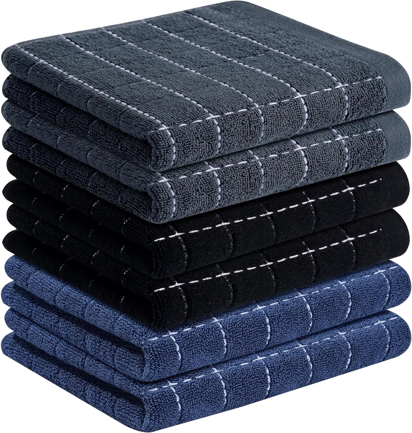 Kitchen Towels, Soft and Super Absorbent Dish Towels, Cotton Kitchen Towels -Pack of 4 (13 Kitchen Towels, Soft and Super Absorbent Dish Towels, Cotton Kitchen Towels -Pack of 4 (13